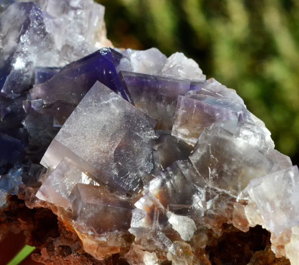 Fluorite 324 grams - Greenlaws Mine, Daddry Shield, Stanhope, UK - image 3