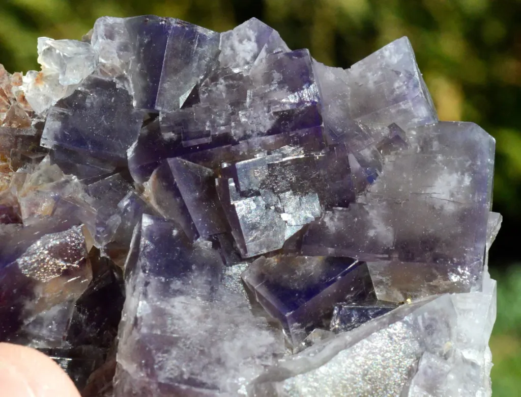 Fluorite 324 grams - Greenlaws Mine, Daddry Shield, Stanhope, UK - image 6