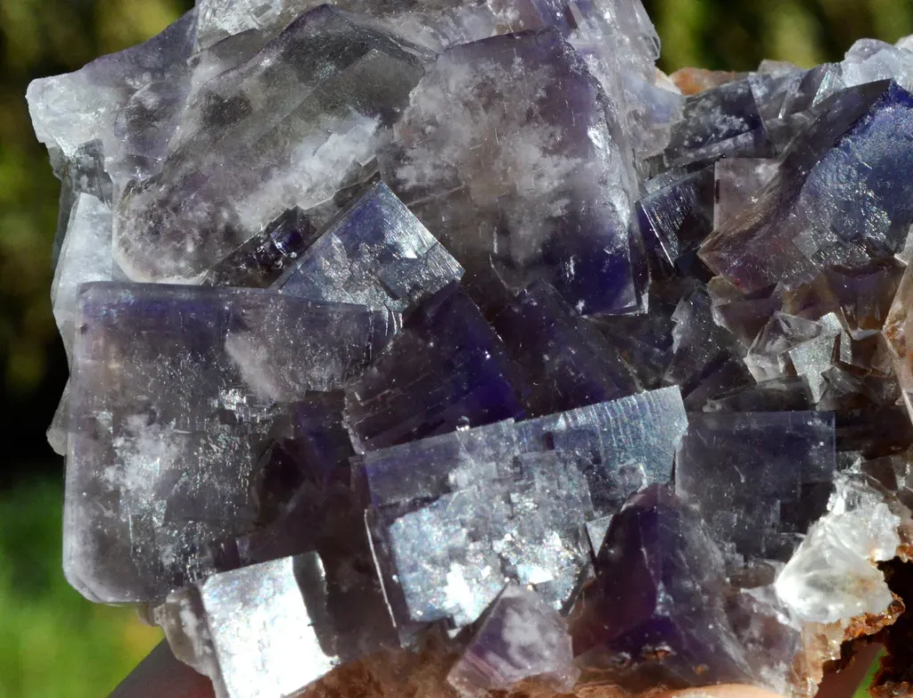 Fluorite 324 grams - Greenlaws Mine, Daddry Shield, Stanhope, UK - image 2