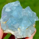 Fluorite 387 grams - Le Beix Mine, Saint-Germain-près-Herment, Riom, Puy-de-Dôme, France - image 3