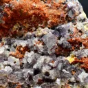 Fluorite 460 grams - Zehntausend Ritter Mine, Frohnau, Erzgebirgskreis, Saxony, Germany - image 8