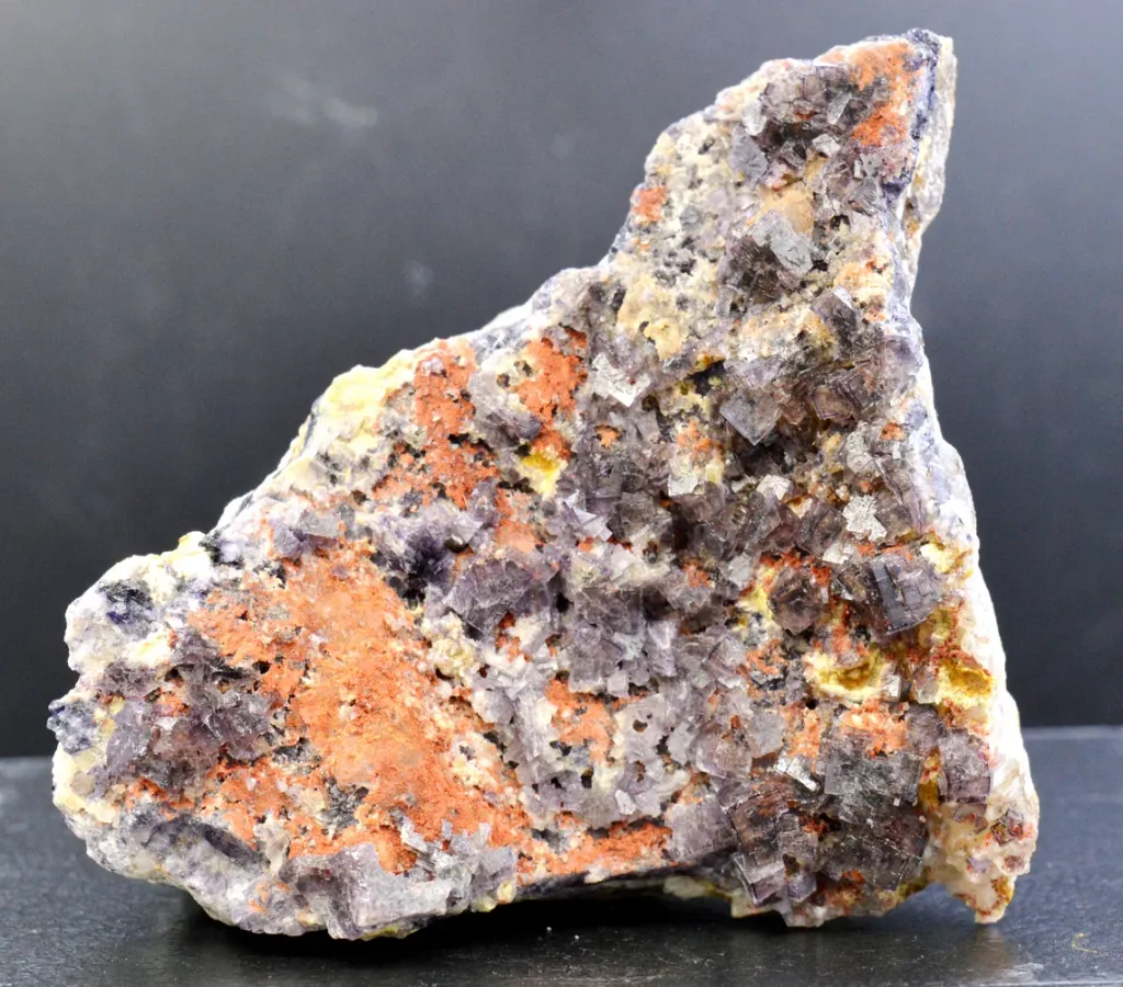 Fluorite 460 grams - Zehntausend Ritter Mine, Frohnau, Erzgebirgskreis, Saxony, Germany image