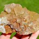 Fluorite 695 grams - Aouli, Mibladen, Midelt Circle, Midelt Province, Drâa-Tafilalet Region, Morocco - image 1