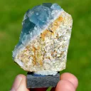 Fluorite 80 grams - Le Beix Mine, Saint-Germain-près-Herment, Riom, Puy-de-Dôme, France - image 8