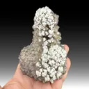 Fluorite after Calcite with Calcite - image 1