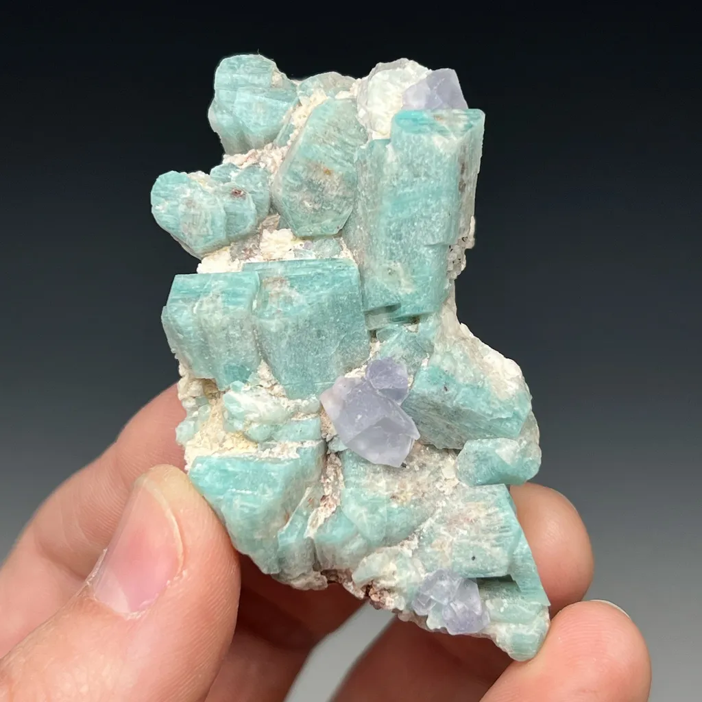 Fluorite and Amazonite image