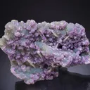 Fluorite and BARYTE on Chalcedony - image 1