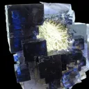 Fluorite and Baryte With Fluorite Overgrowth - image 2