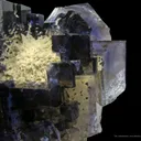 Fluorite and Baryte With Fluorite Overgrowth - image 4