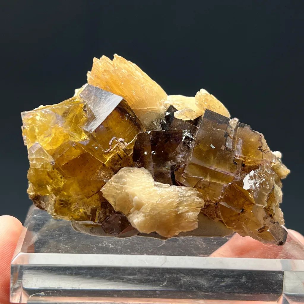 Fluorite and Calcite image