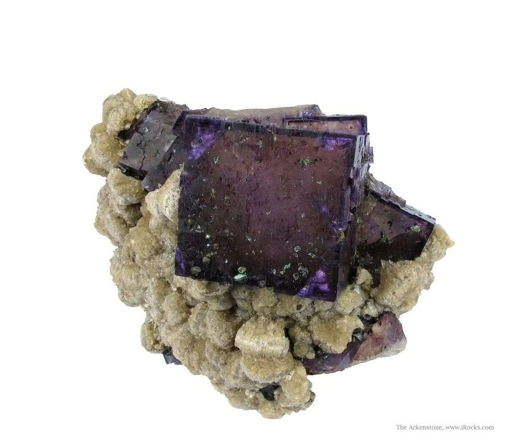 Fluorite and Calcite image