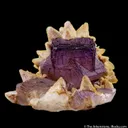 Fluorite and Calcite (both fluorescent) - image 4