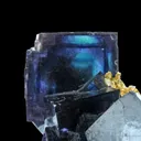 Fluorite and Calcite (Fluorescent) - image 5