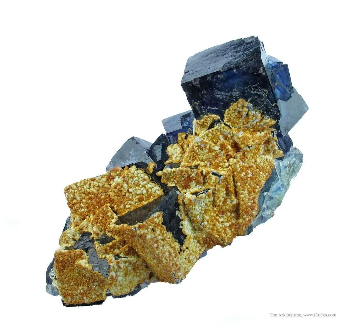 Fluorite and Calcite (Fluorescent) - image 6