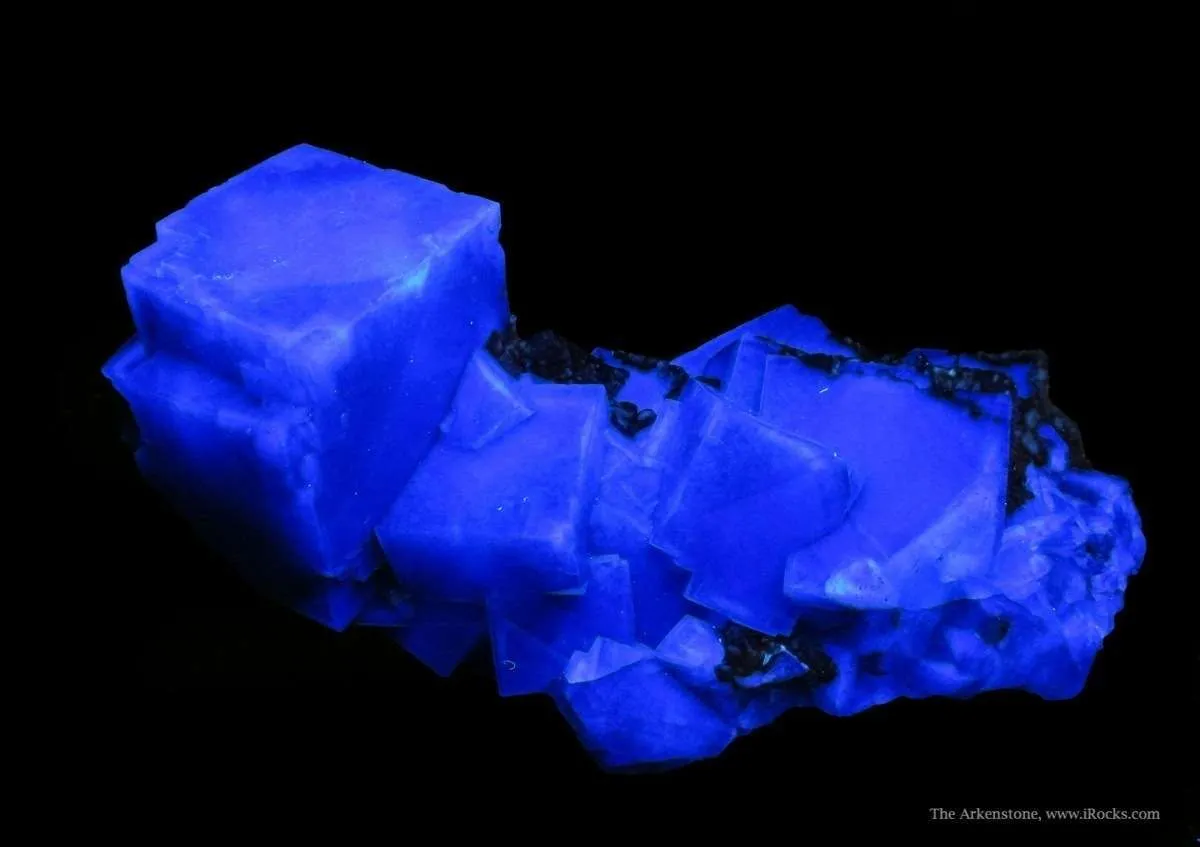 Fluorite and Calcite (Fluorescent) - image 7