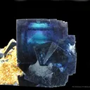 Fluorite and Calcite (Fluorescent) - image 1