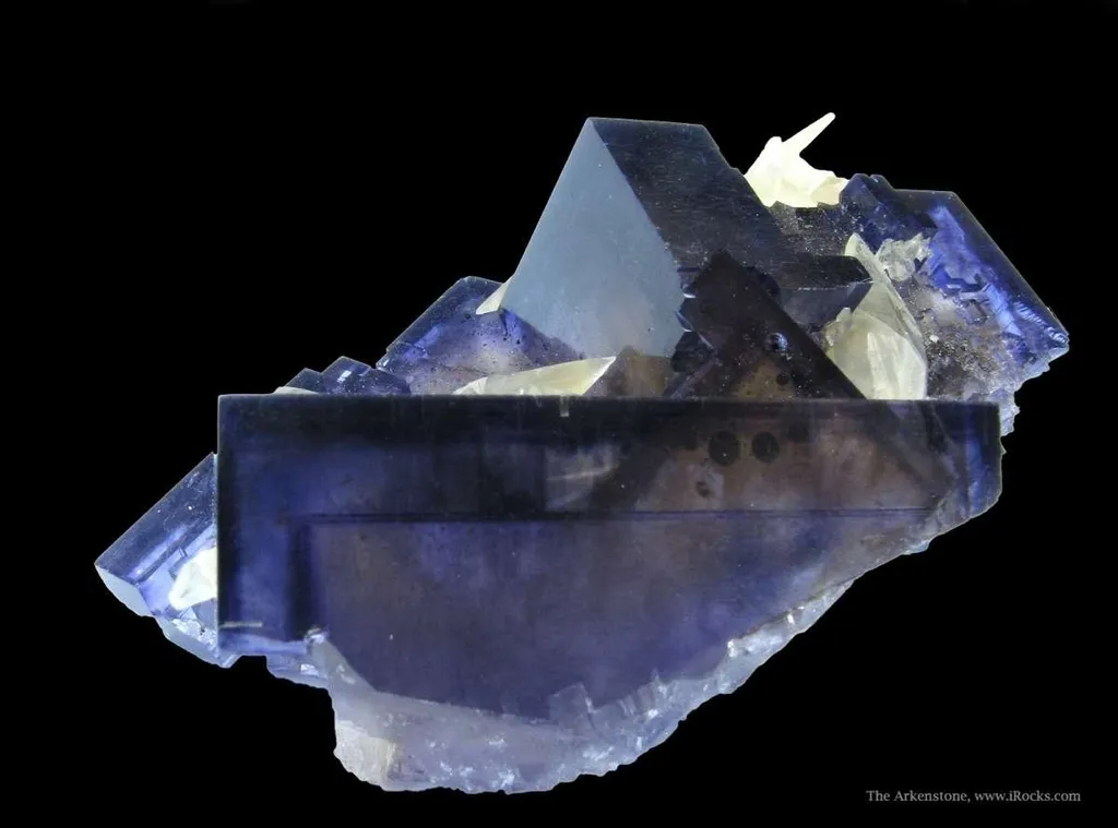Fluorite and Calcite, With Baryte - image 3