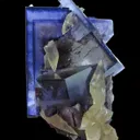 Fluorite and Calcite, With Baryte - image 1
