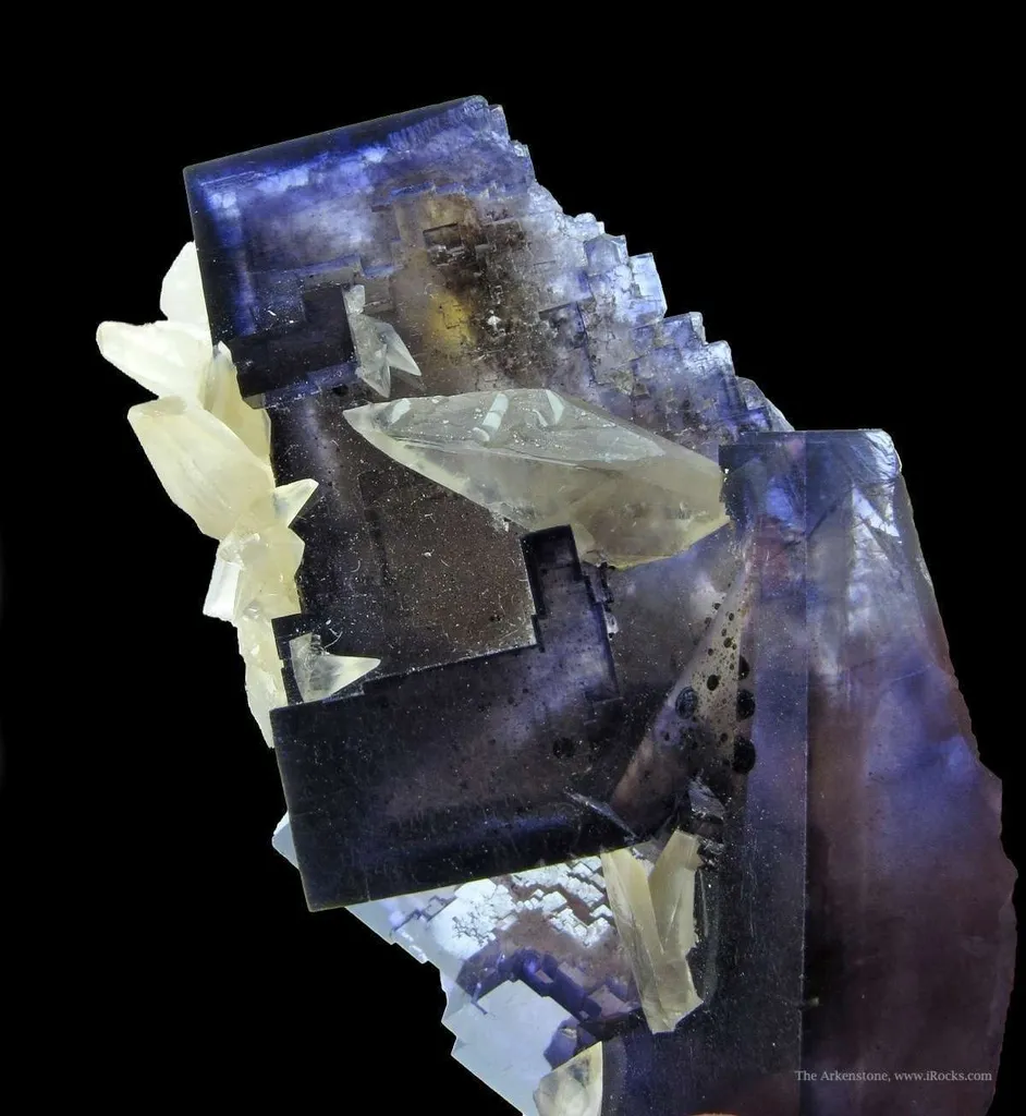 Fluorite and Calcite, With Baryte - image 5