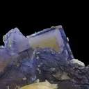 Fluorite and Calcite With Baryte, on Sphalerite - image 4