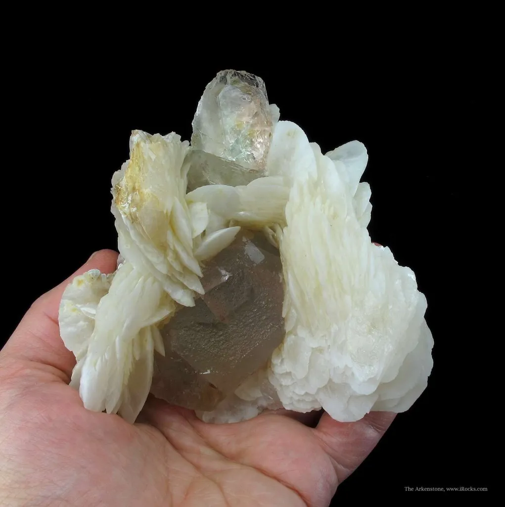 Fluorite and Calcite With Muscovite - image 6