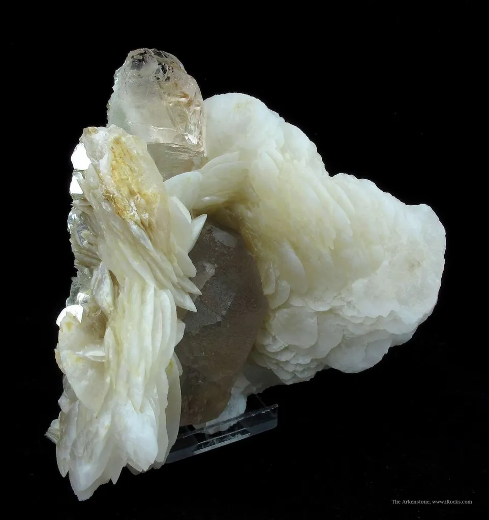 Fluorite and Calcite With Muscovite - image 5
