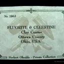Fluorite and Celestine - image 6