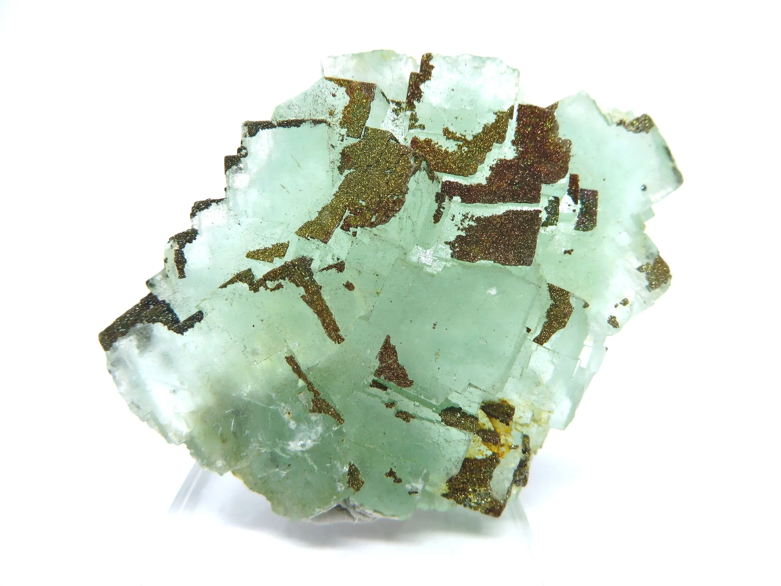 Fluorite and Chalcopyrite - image 1