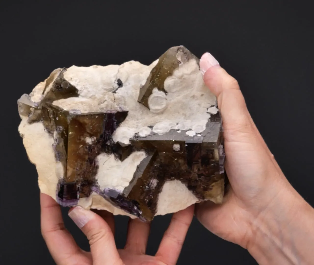 Fluorite and Chalcopyrite with Baryte - image 2