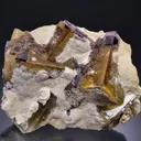 Fluorite and Chalcopyrite with Baryte - image 1