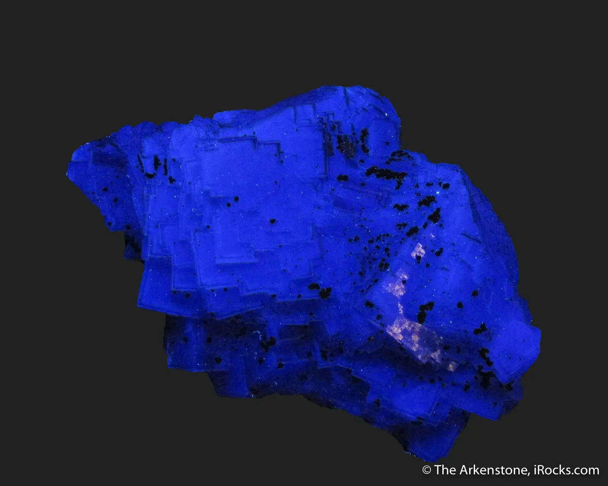 Fluorite and Chalcopyrite, with Hematite - image 7