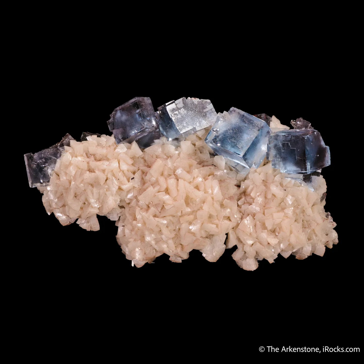 Fluorite and Dolomite on Hematite - image 7