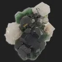 Fluorite and Goshenite - image 1