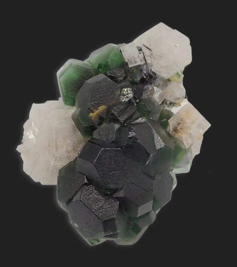 Fluorite and Goshenite image