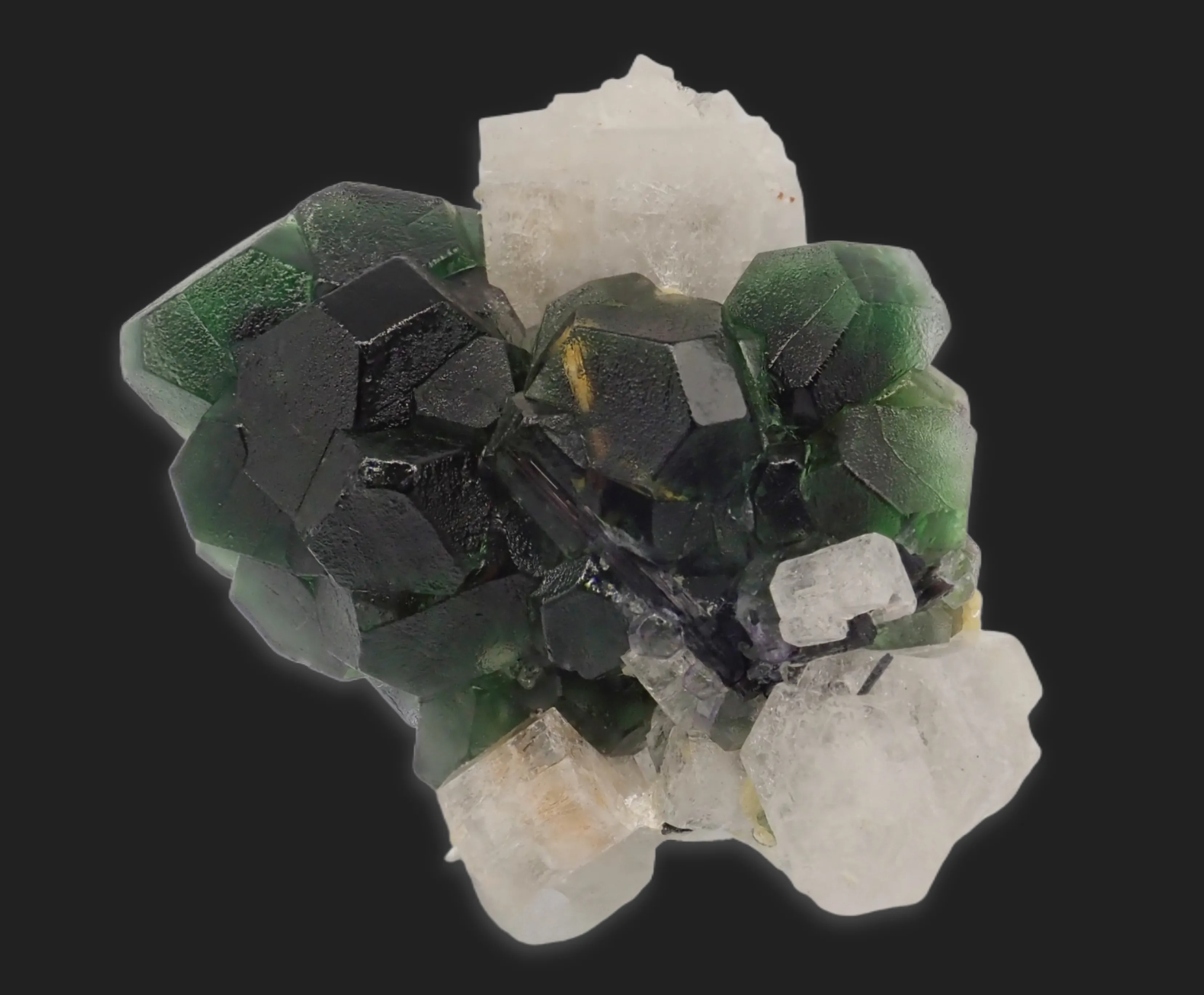 Fluorite and Goshenite - image 2