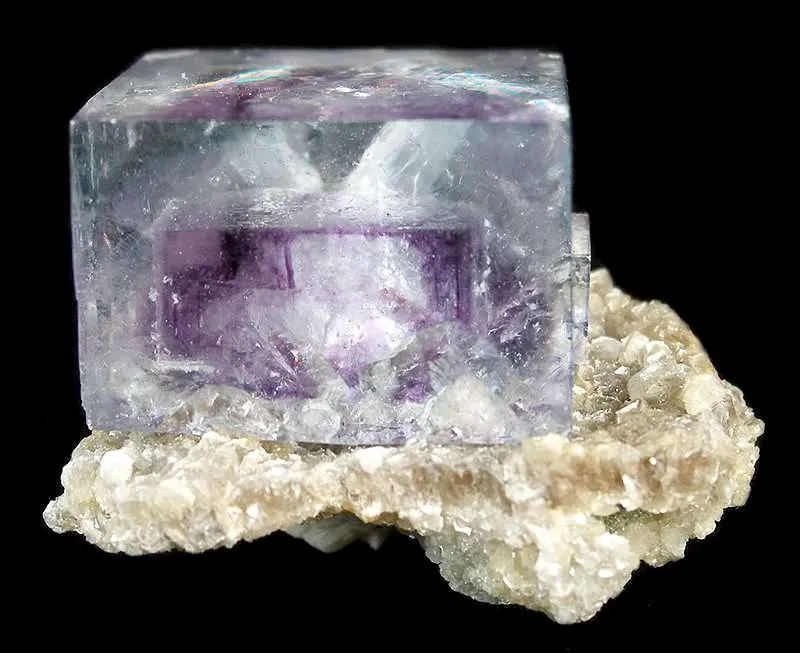 Fluorite and Muscovite image