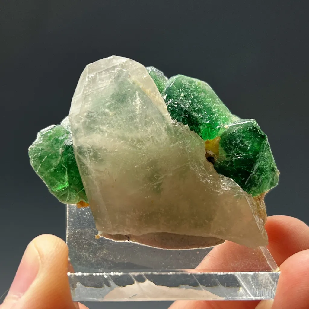 Fluorite and Quartz image