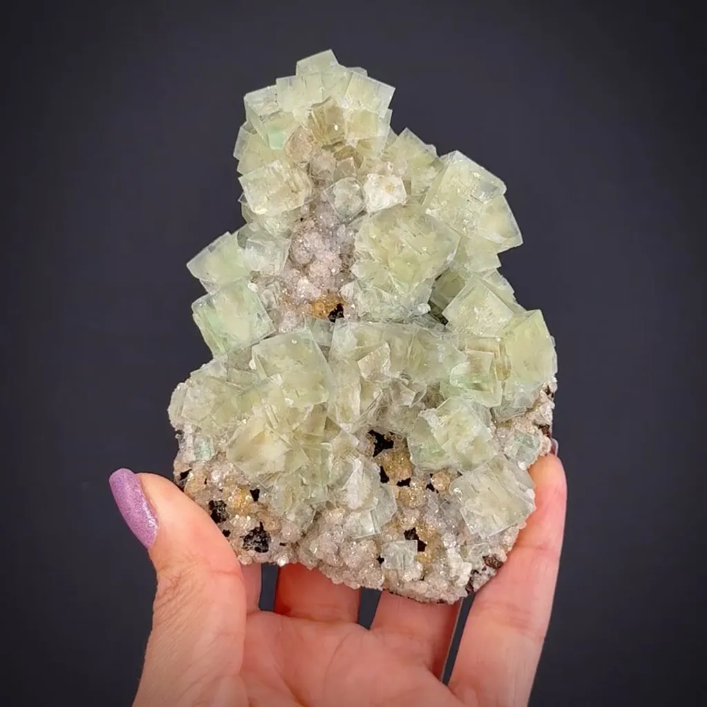 Fluorite and Quartz image