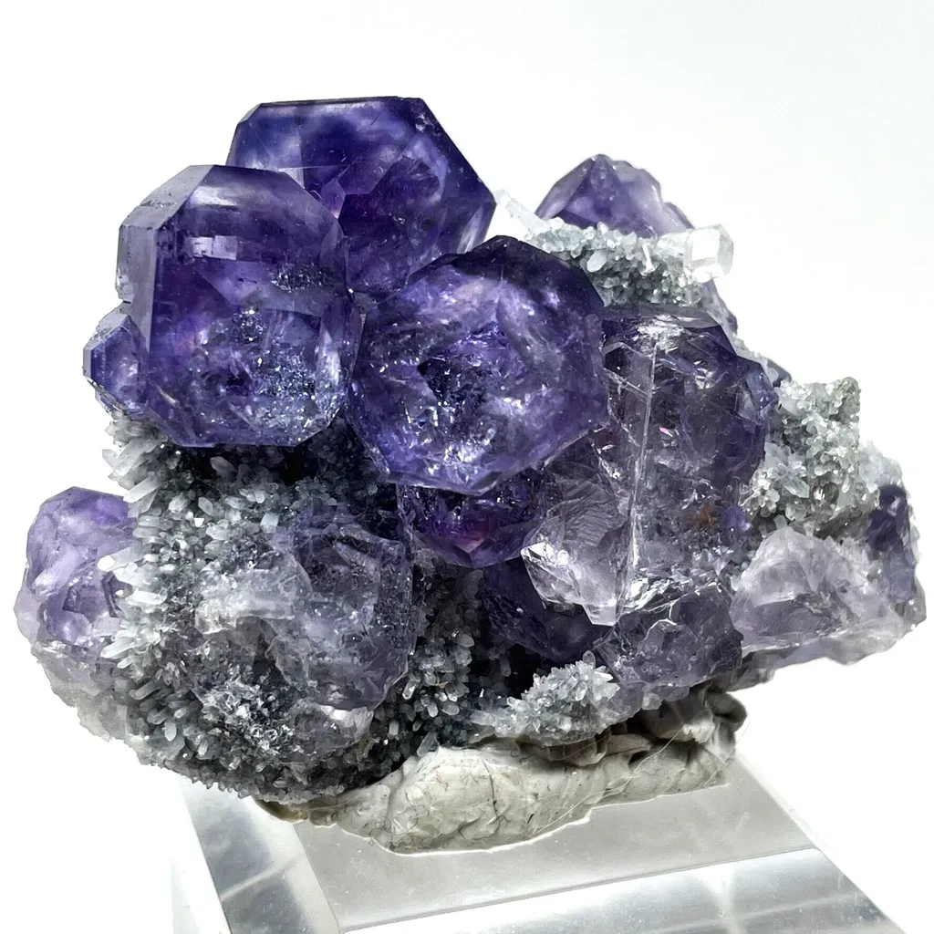 Fluorite and Quartz image