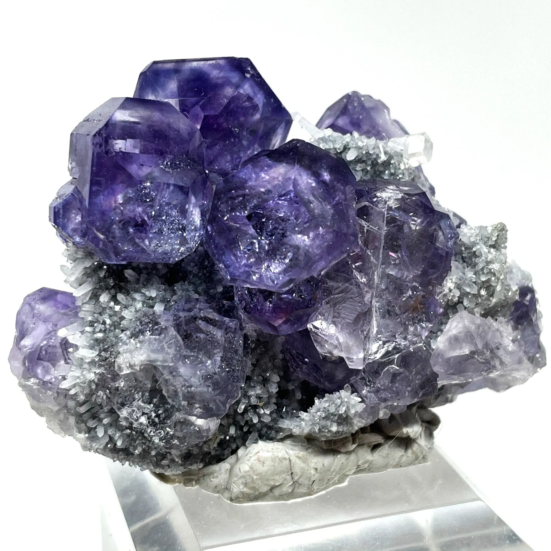 Fluorite and Quartz - image 1