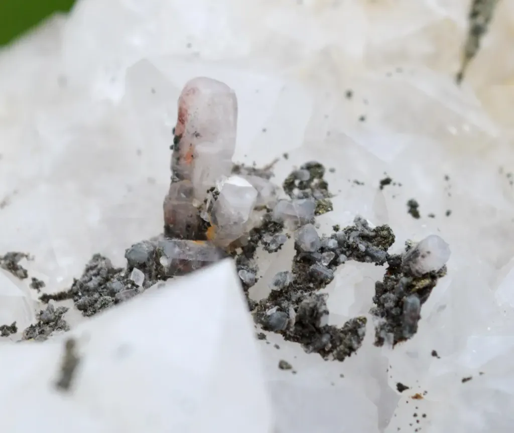 Fluorite and Quartz Chalcopyrite 3130 grams - El Hammam, Rabat-Salé-Kénitra region, Morocco - image 4