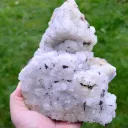 Fluorite and Quartz Chalcopyrite 3130 grams - El Hammam, Rabat-Salé-Kénitra region, Morocco - image 1