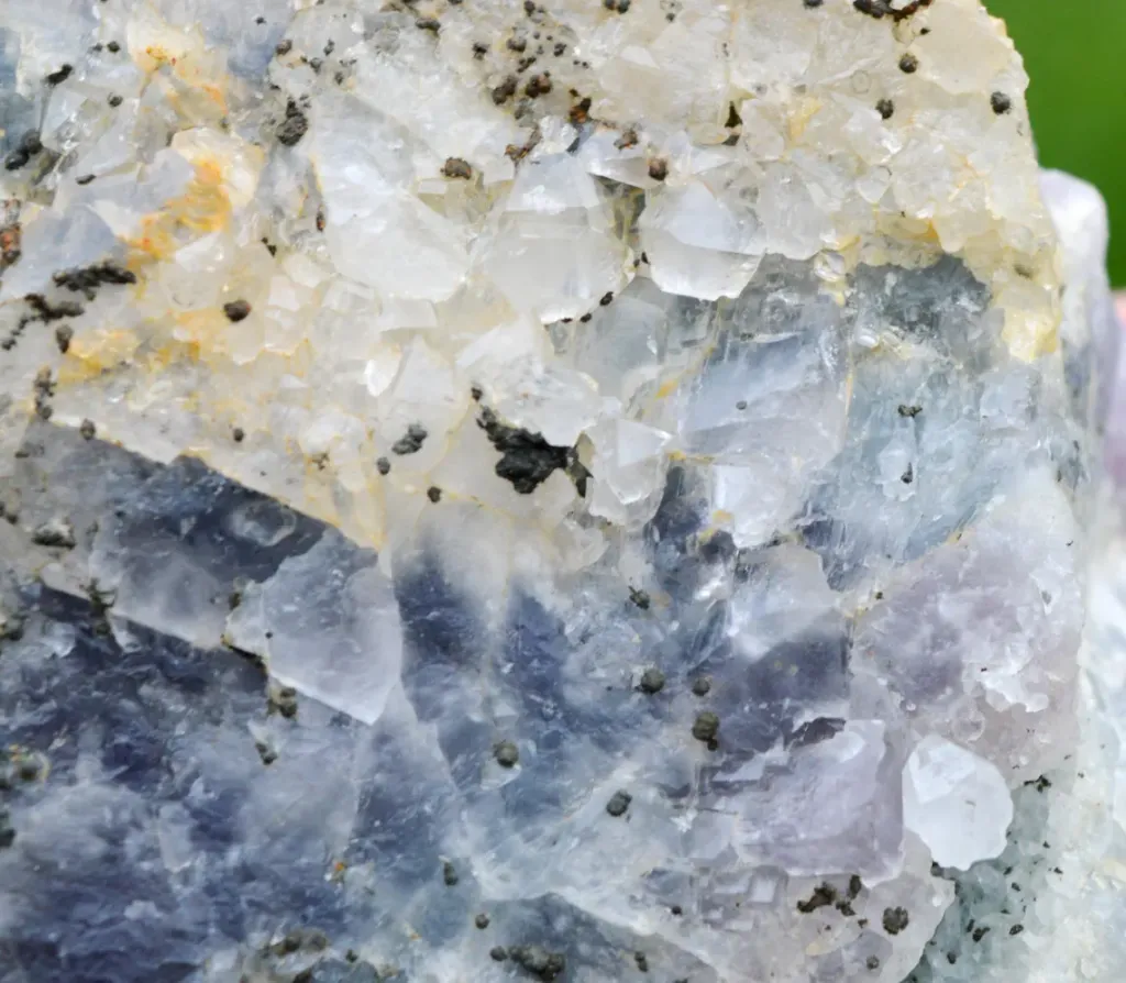 Fluorite and Quartz Chalcopyrite 3130 grams - El Hammam, Rabat-Salé-Kénitra region, Morocco - image 7