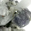 Fluorite and Quartz on Dolomite - image 4