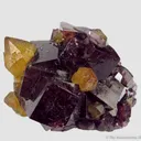 Fluorite and Quartz with Hematite- illustrated - image 2