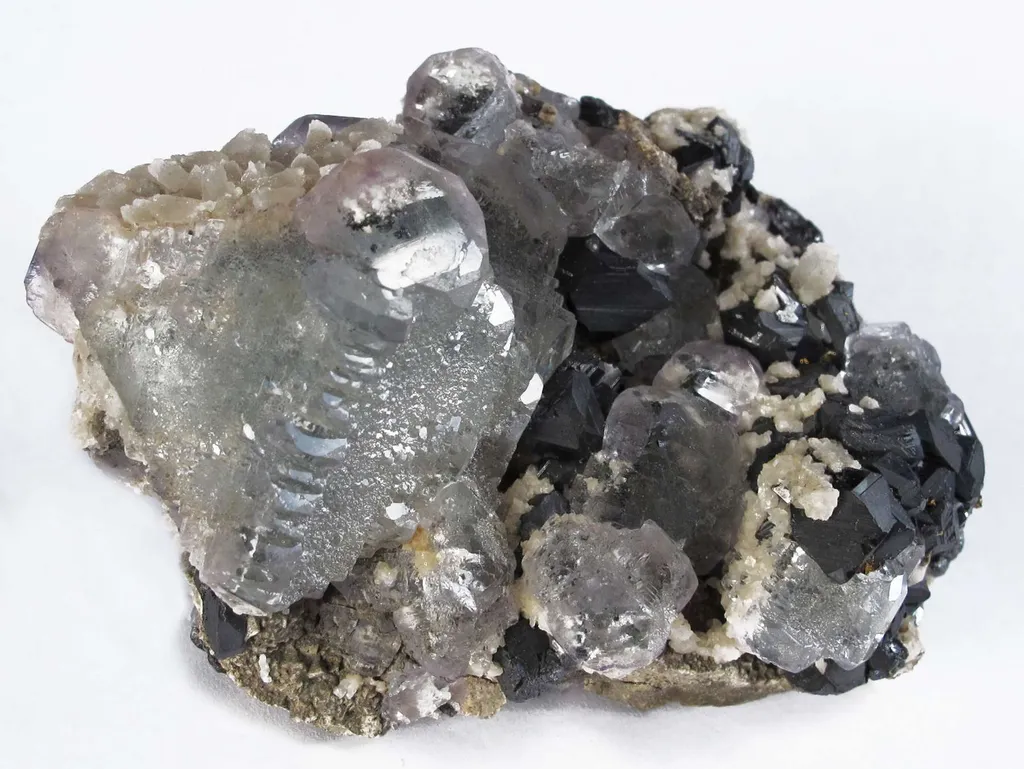 Fluorite and Sphalerite image