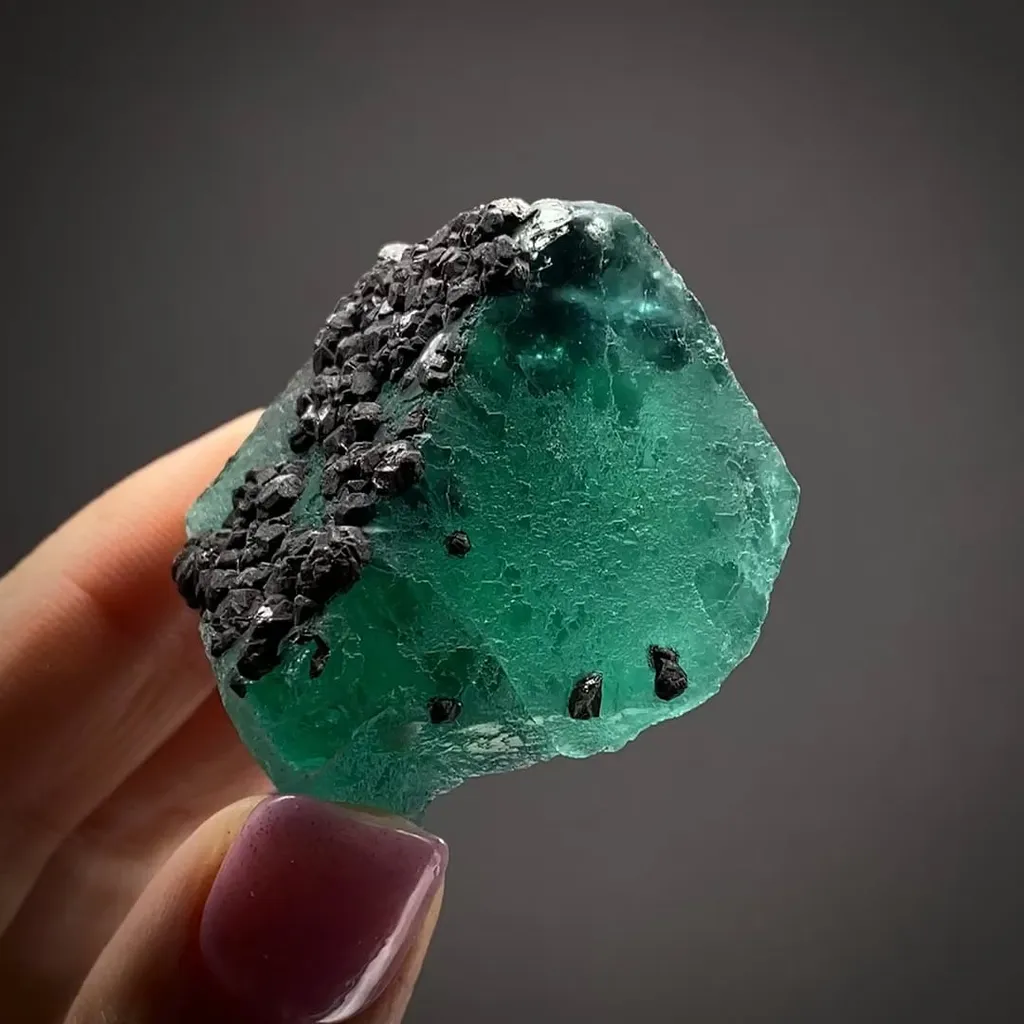 Fluorite and Sphalerite image