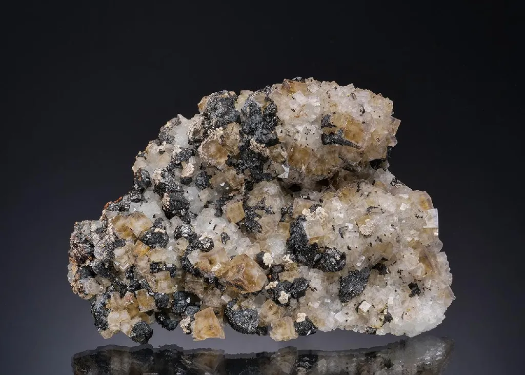 Fluorite and Sphalerite image