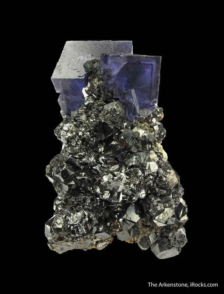 Fluorite and Sphalerite image