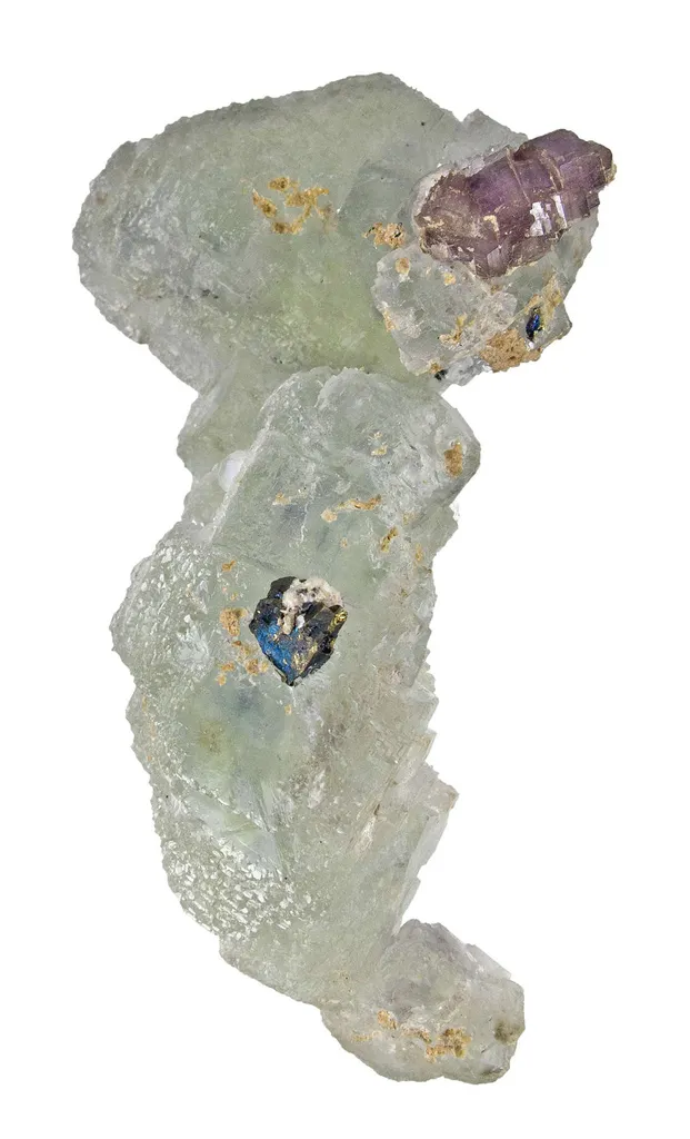 Fluorite, Apatite, Chalcopyrite, Quartz image